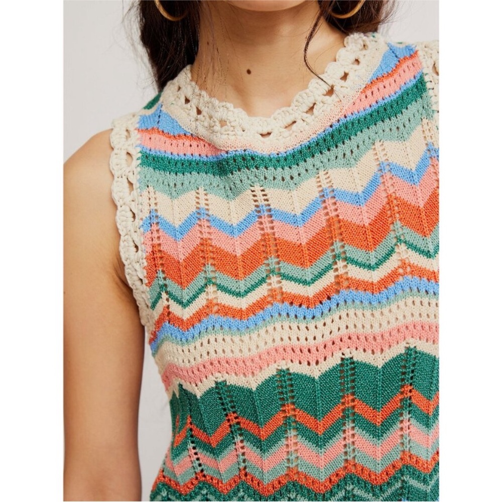 NWT Free People Sandy Mae Mini Dress - Picture 3 of 4